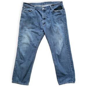 Levi's 559 Relaxed Straight Medium Wash Jeans Men Sz 44x34 (measured 43x31)
